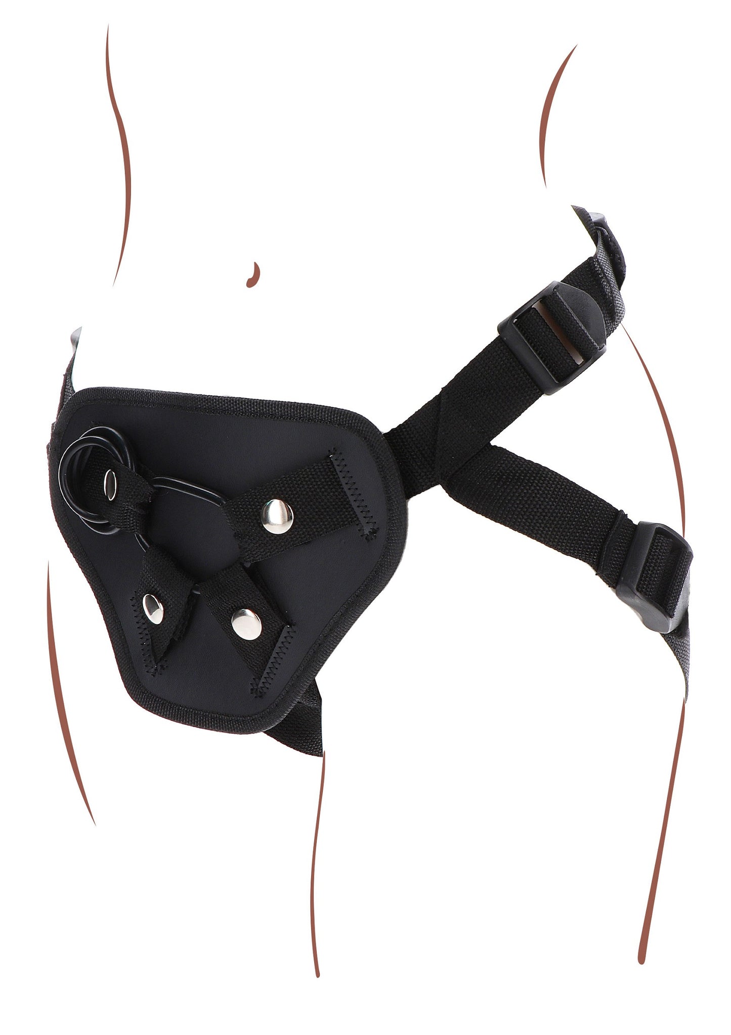 Strap-On Full Cover Harness