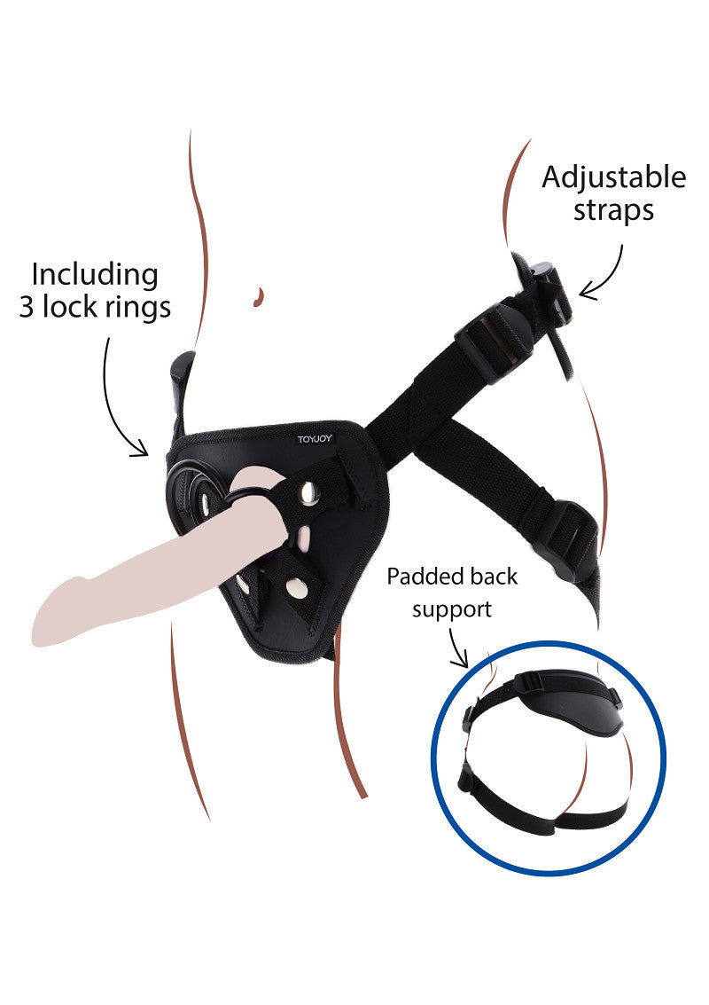 Strap-On Full Cover Harness