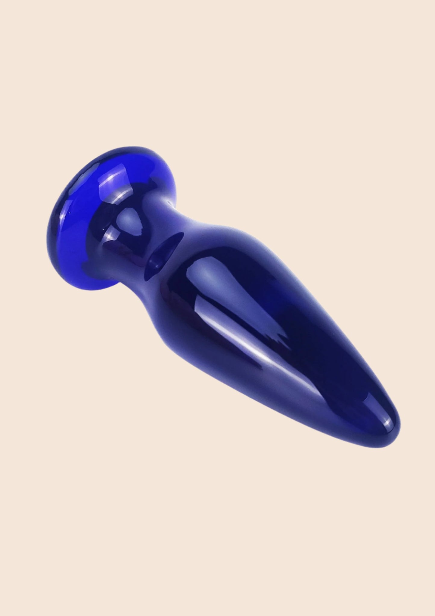 Shining Vibrating Glass Plug