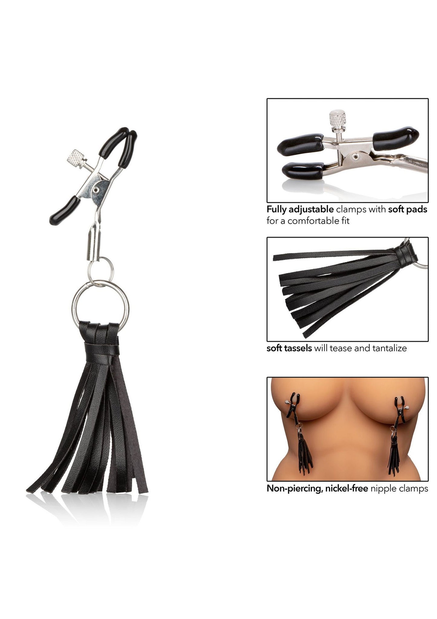 Playful Tassels Nipple Clamps