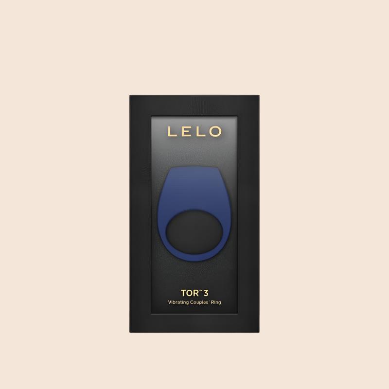 Tor 3 COuple Ring with Lelo APP Base Blue