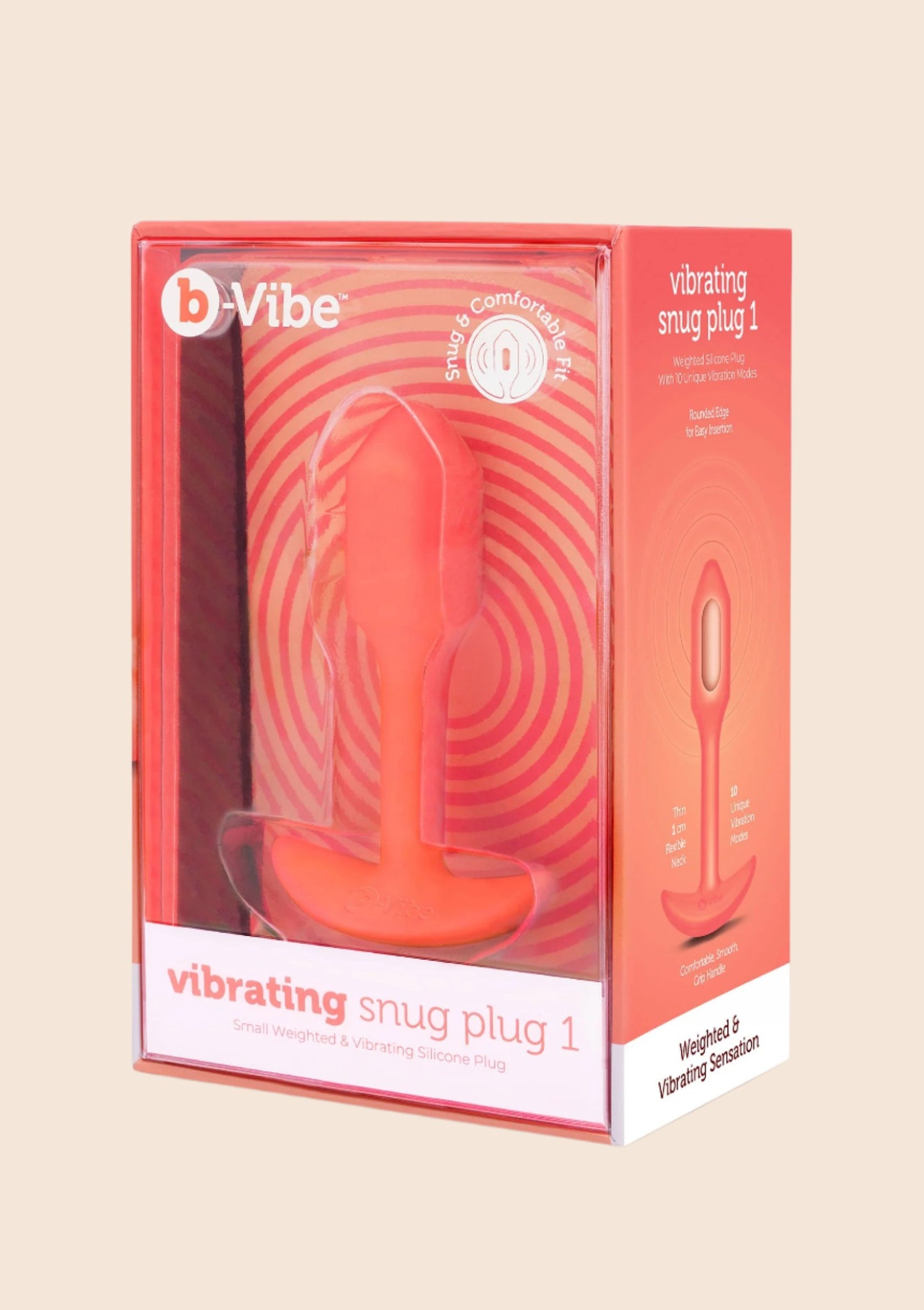 B-Vibe Vibrating Snug Plug S