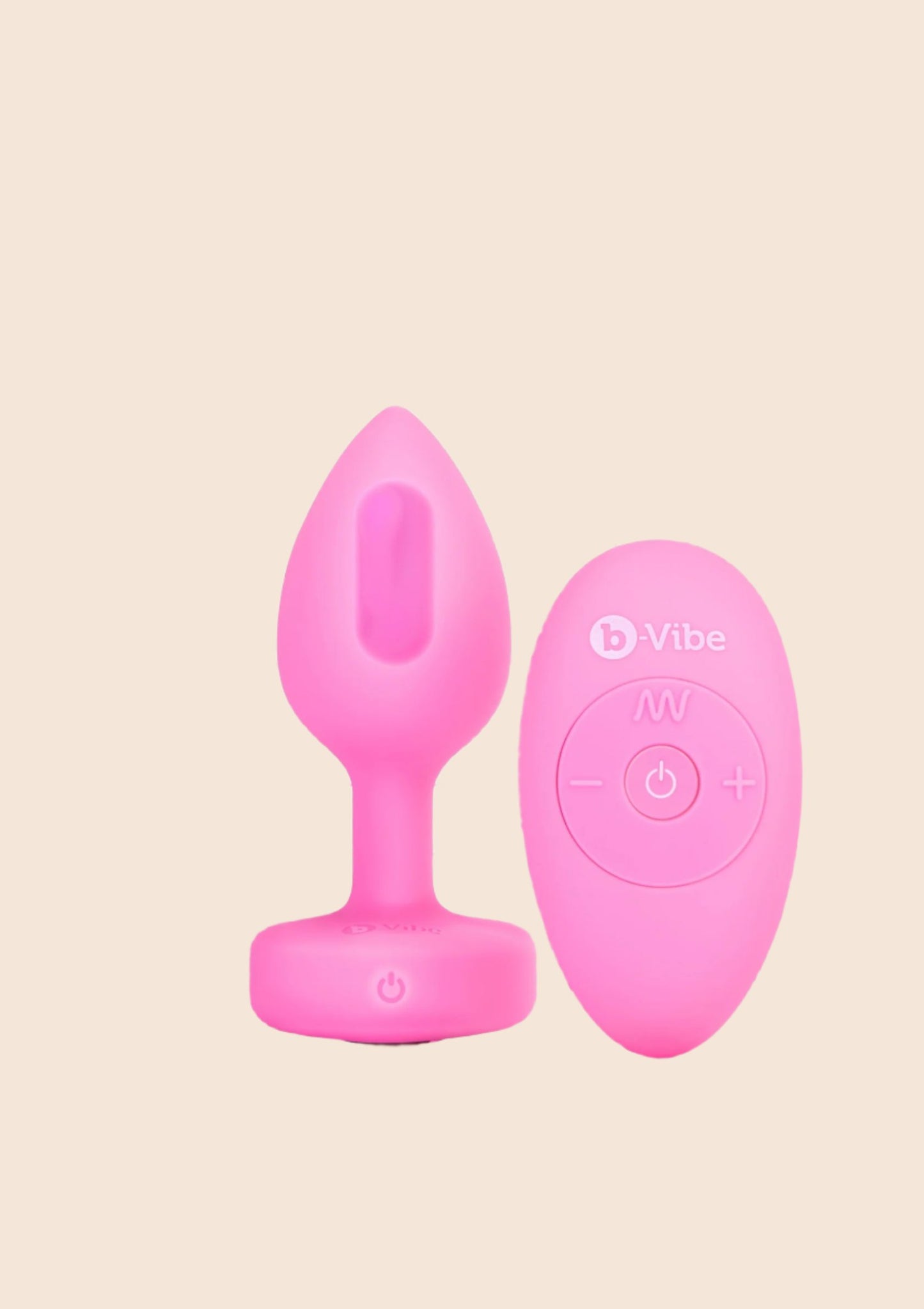 B-Vibe Vibr Heart Plug S/M