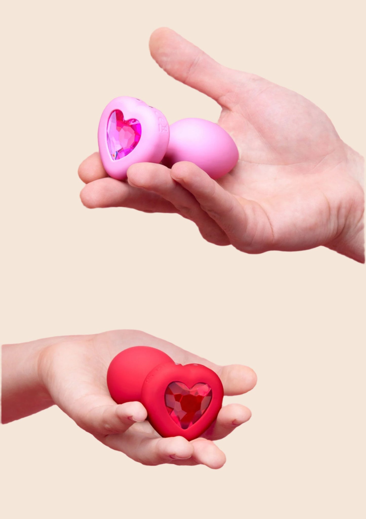 B-Vibe Vibr Heart Plug S/M