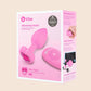 B-Vibe Vibr Heart Plug S/M