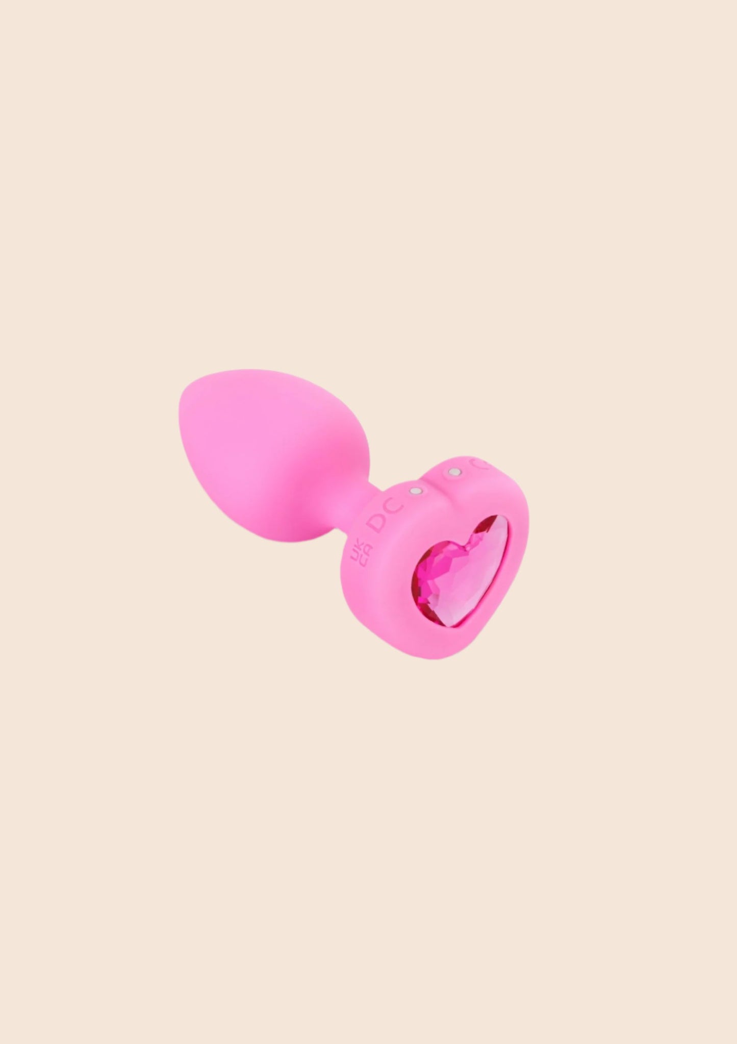 B-Vibe Vibr Heart Plug S/M