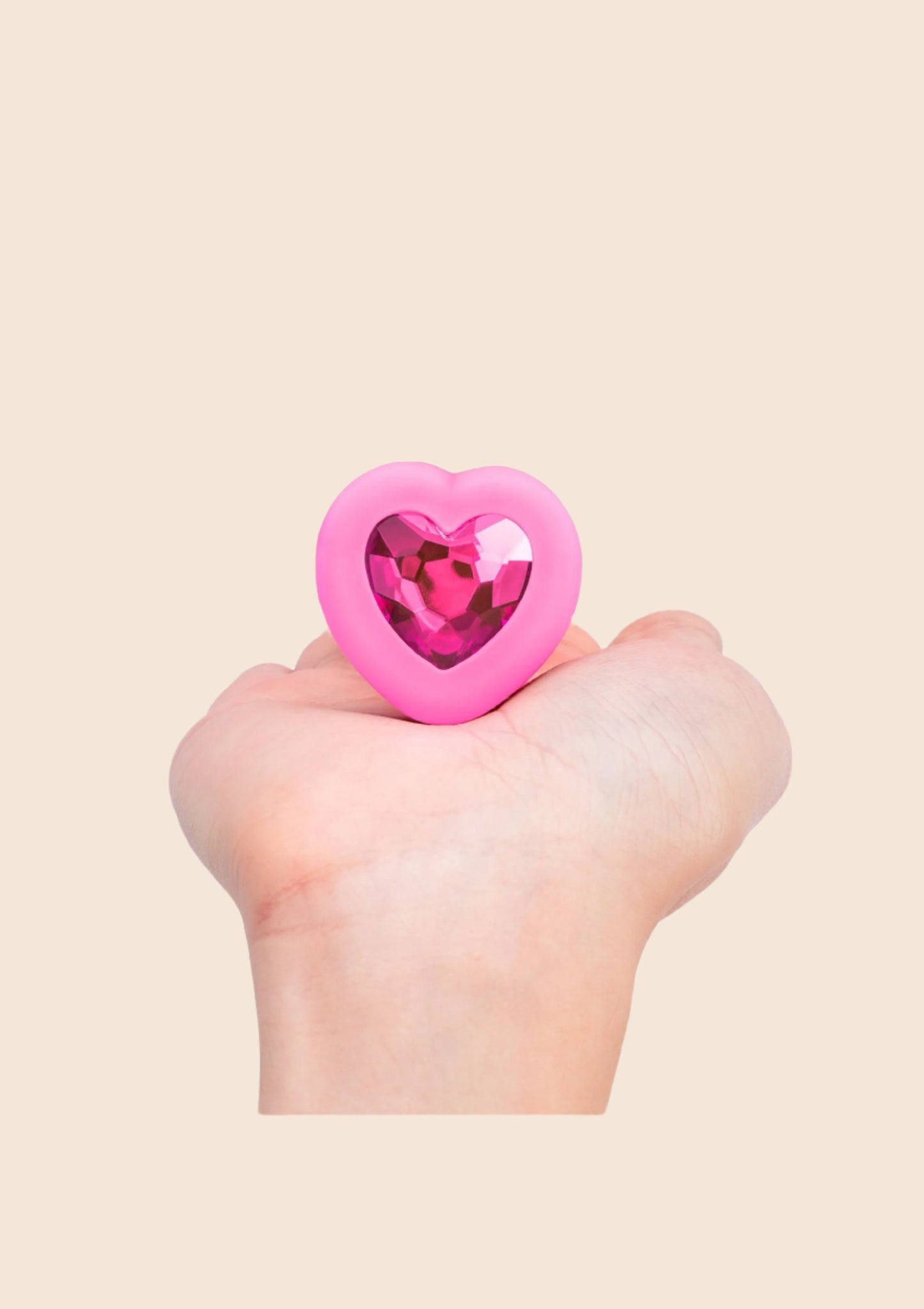 B-Vibe Vibr Heart Plug S/M