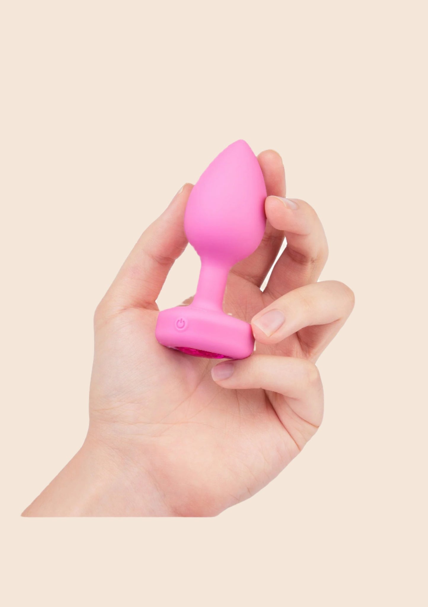 B-Vibe Vibr Heart Plug S/M