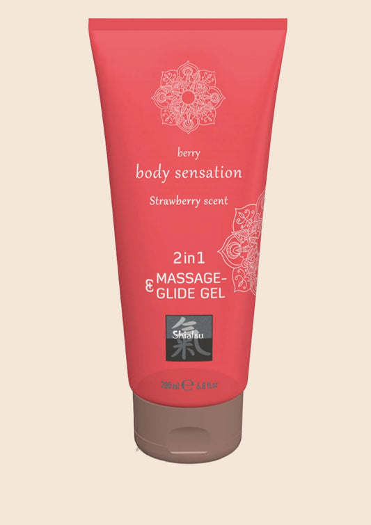 2-in-1 Massage & Glide Gel