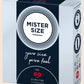 Mister Size 60mm Condoms 3pcs - Condoms