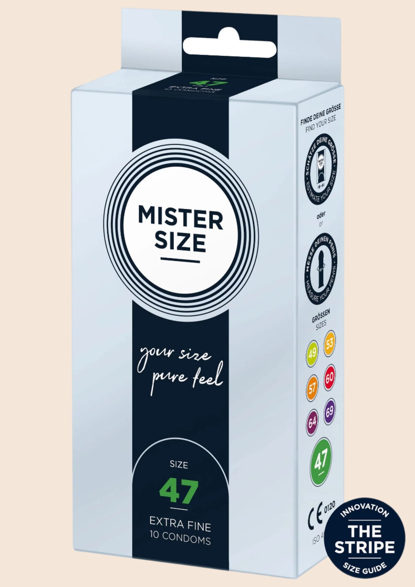 Mister Size 47mm Condoms 10pcs - Condoms