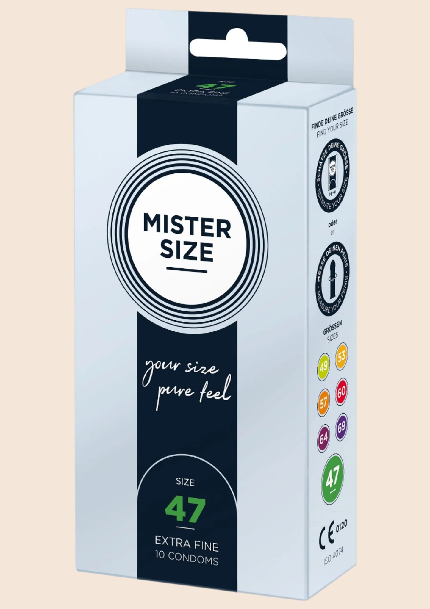 Mister Size 47mm Condoms 10pcs - Condoms