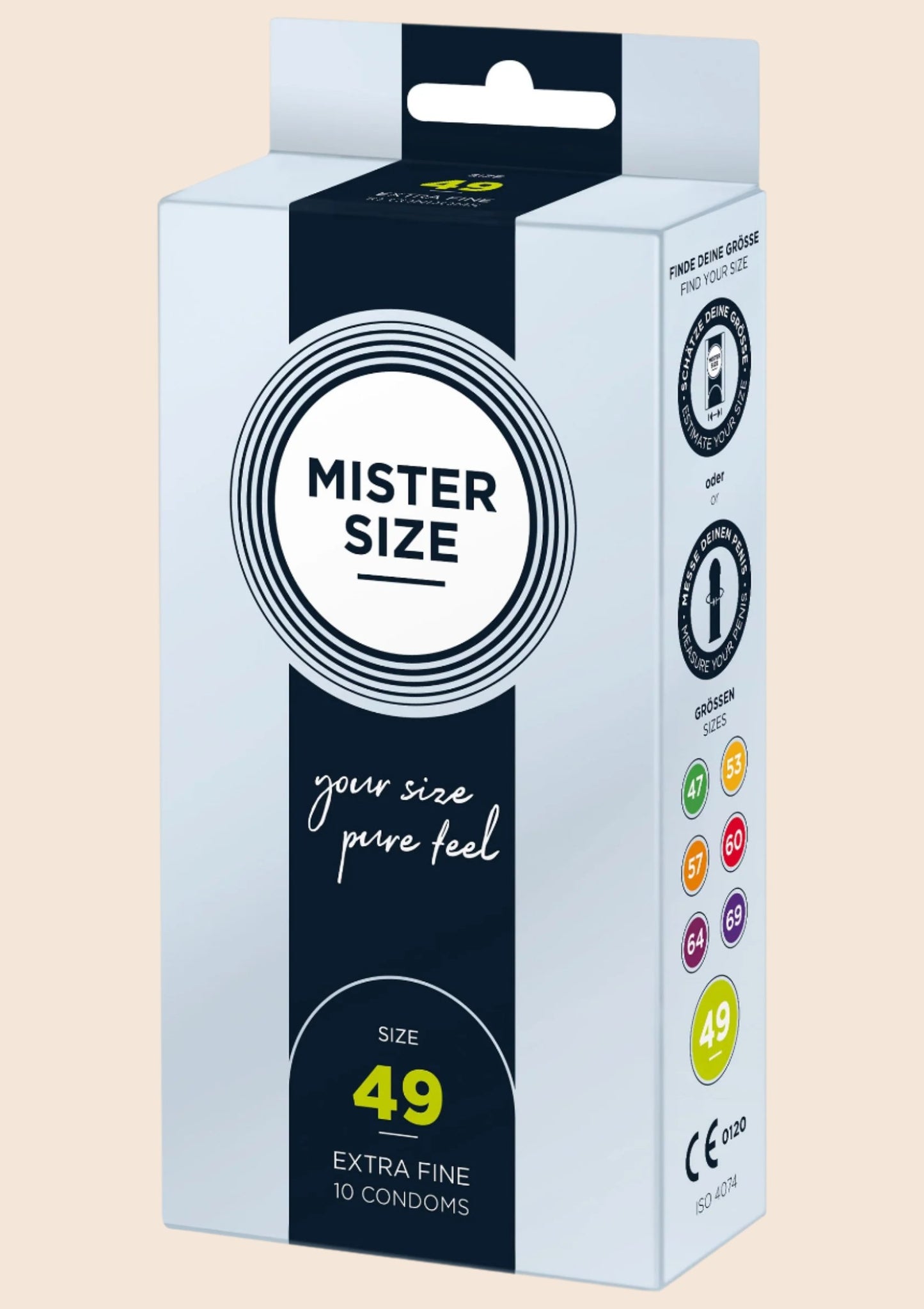 Mister Size 49mm Condoms 10pcs - Condoms