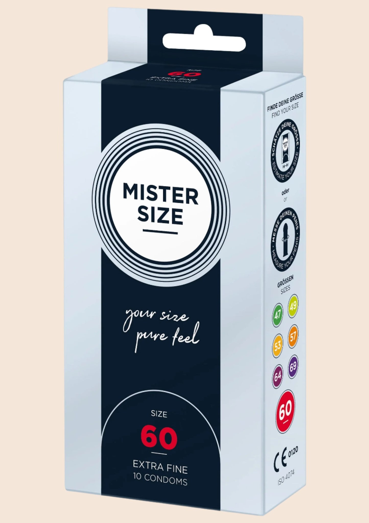 Mister Size 60mm Condoms 10pcs - Condoms