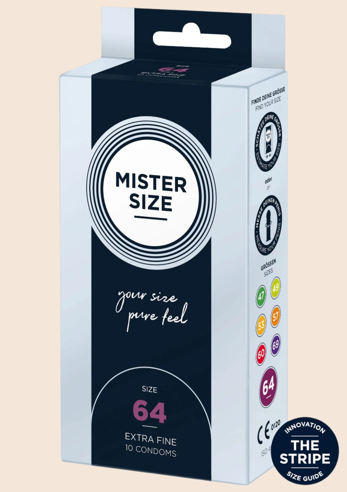 Mister Size 64mm Condoms 10pcs - Condoms