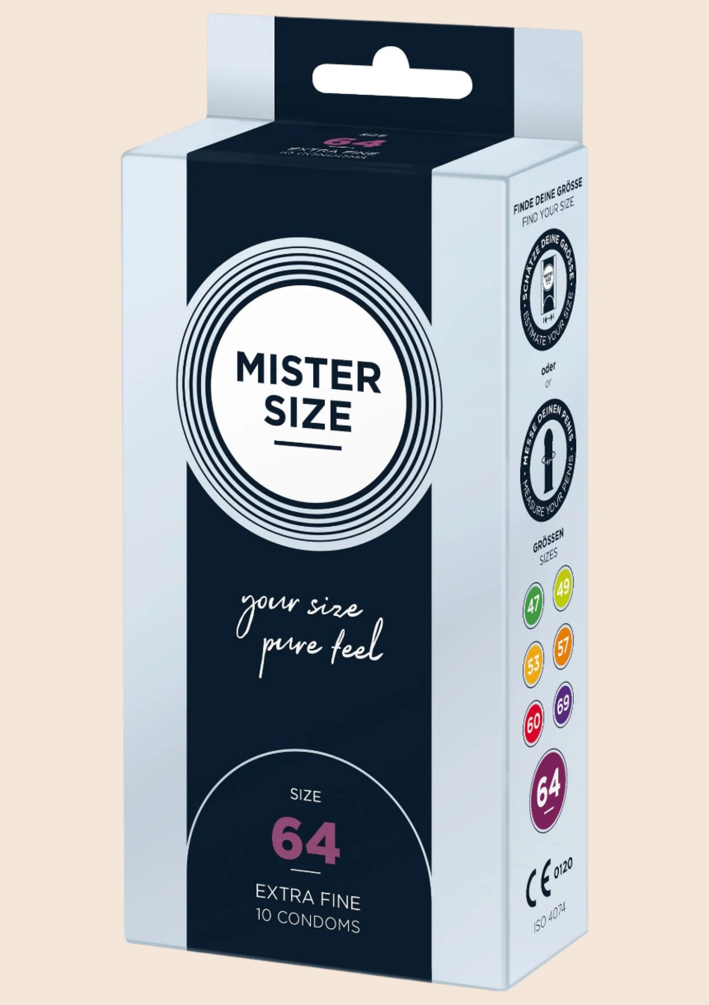 Mister Size 64mm Condoms 10pcs - Condoms