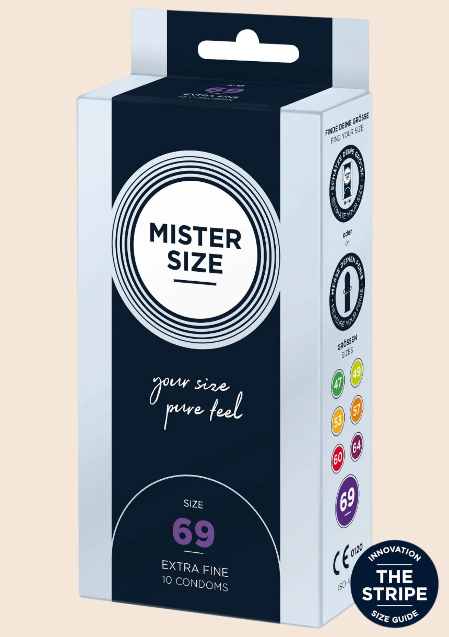 Mister Size 69mm Condoms 10pcs - Condoms