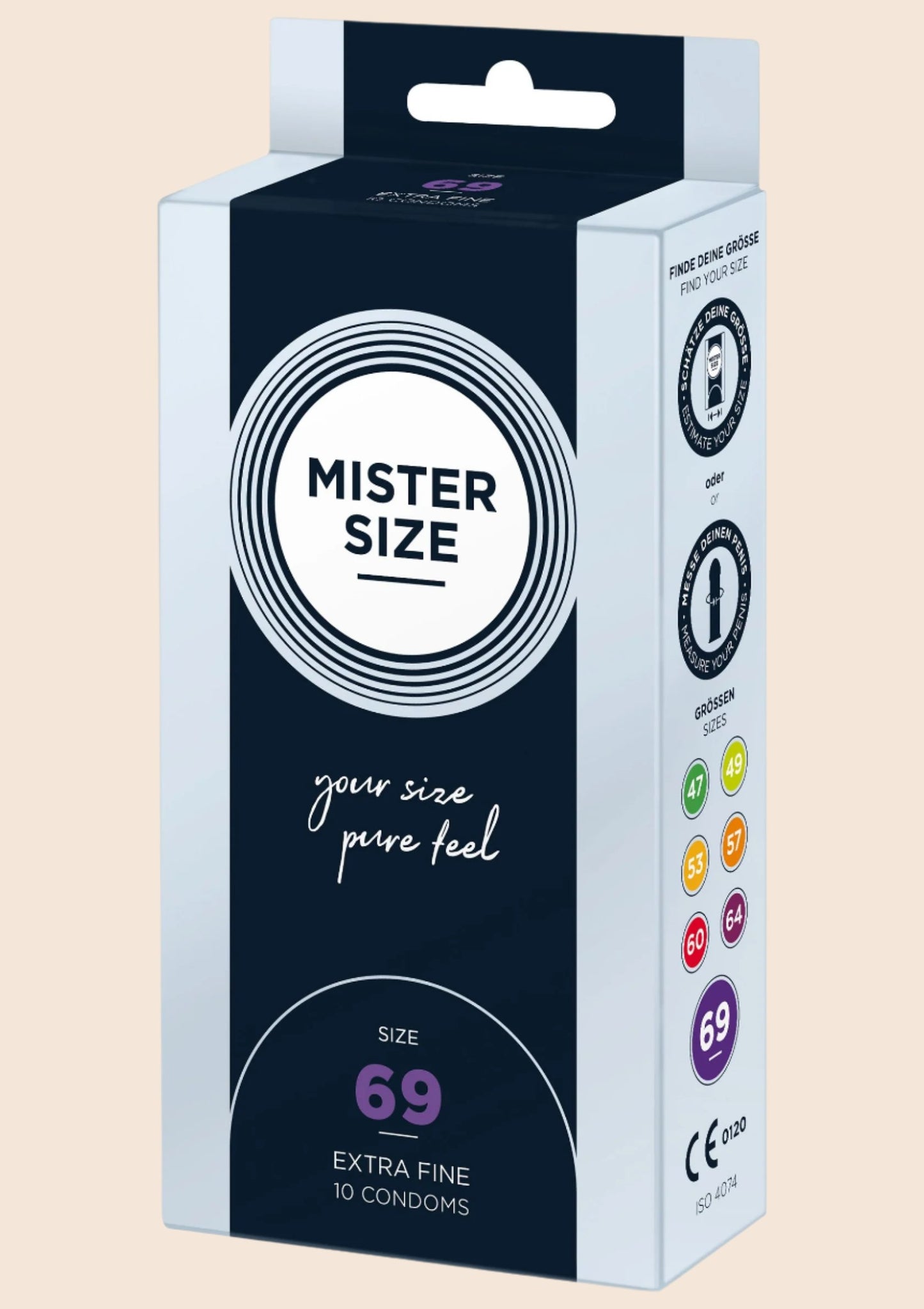 Mister Size 69mm Condoms 10pcs - Condoms