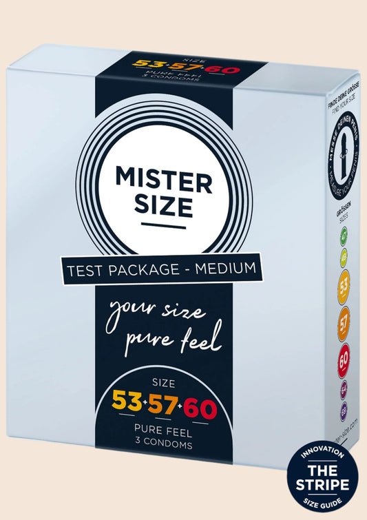 Mister Size 53-57-60mm 3-pack - Condoms