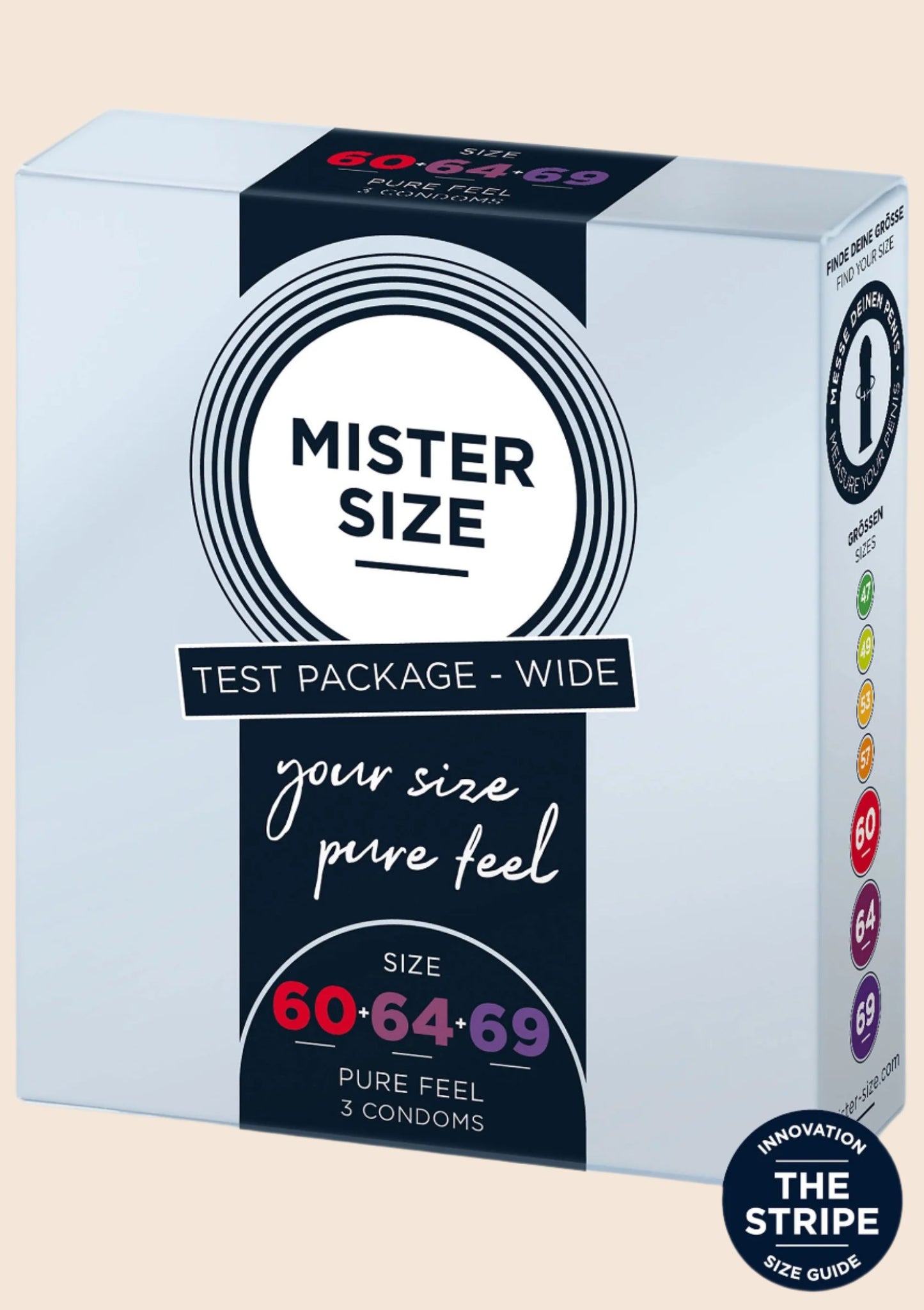 Mister Size 60-64-69mm 3-pack - Condoms