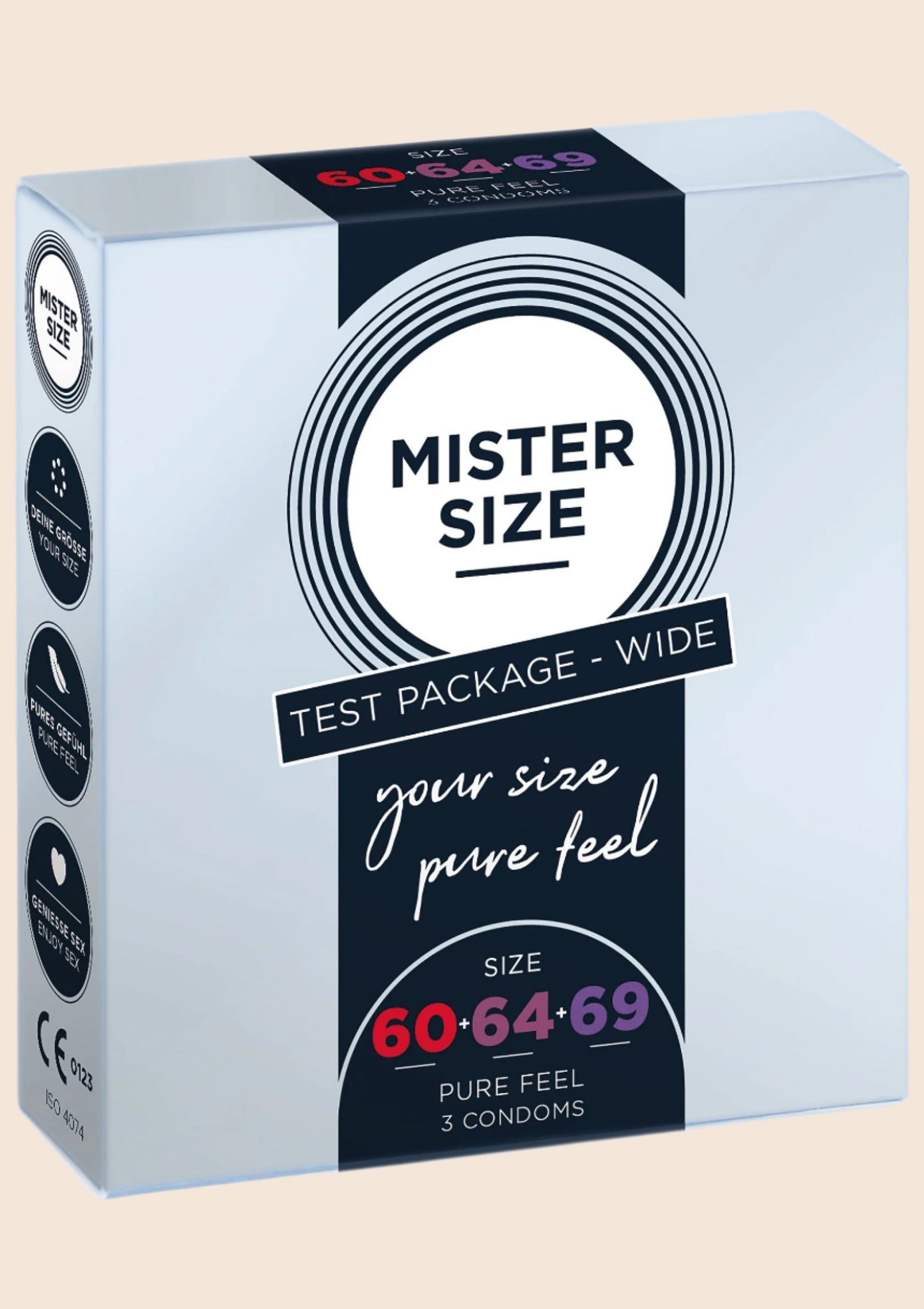 Mister Size 60-64-69mm 3-pack - Condoms