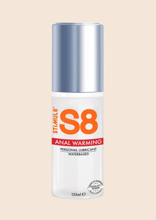 S8 WB Warming Anal Lube 125ml