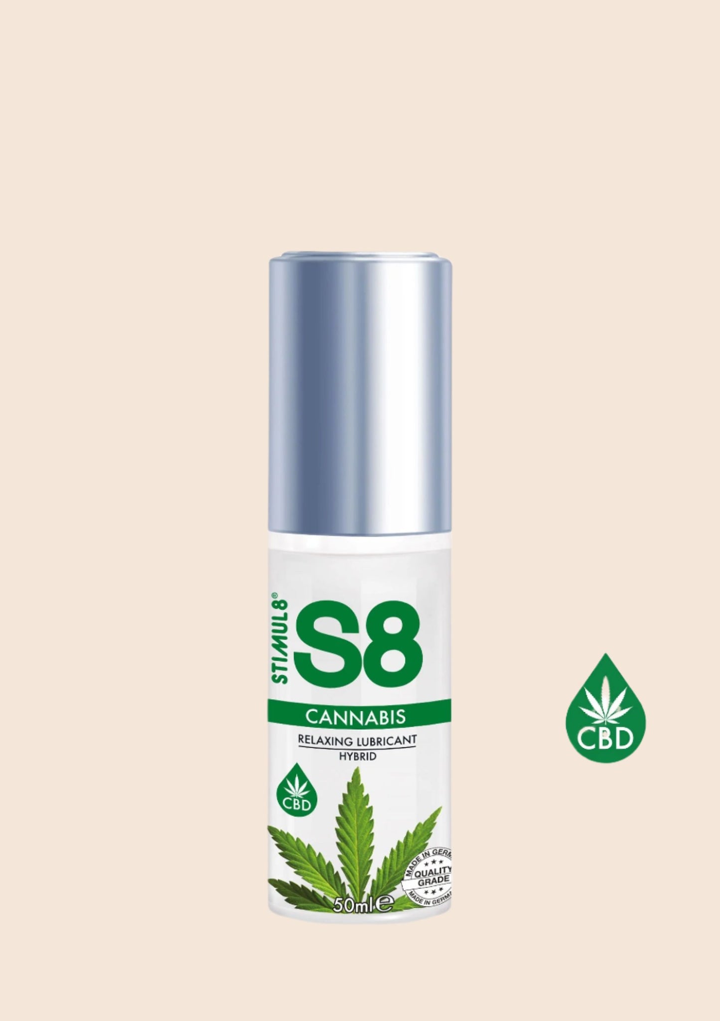 S8 Hybrid Cannabis Lube 50ml